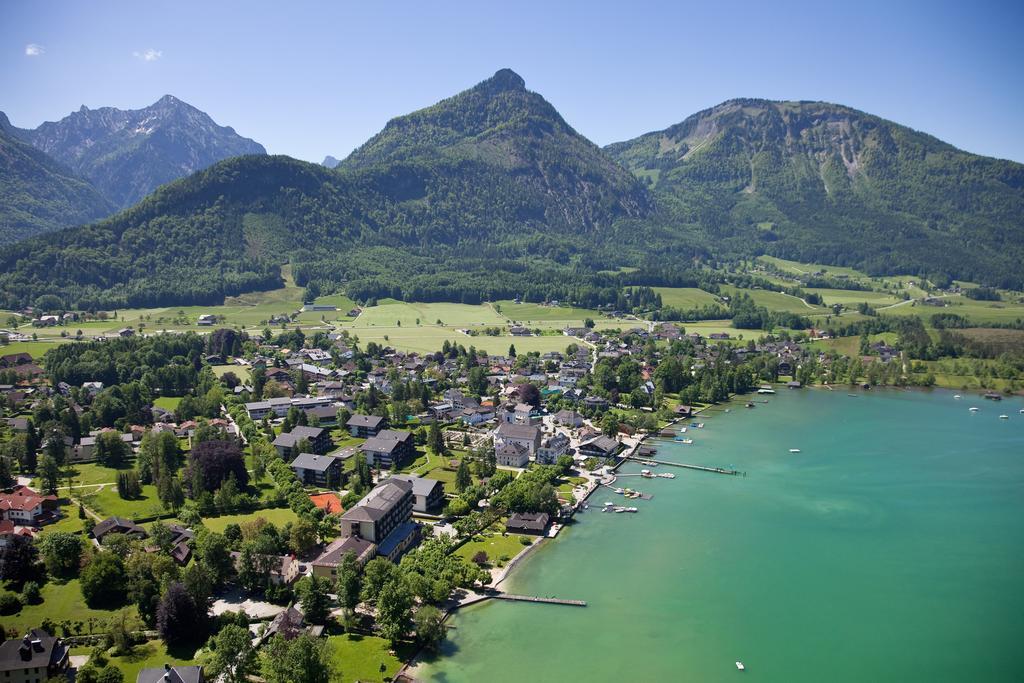 Gutshof Wolfgangsee Resort & Event Hotel Strobl Bagian luar foto
